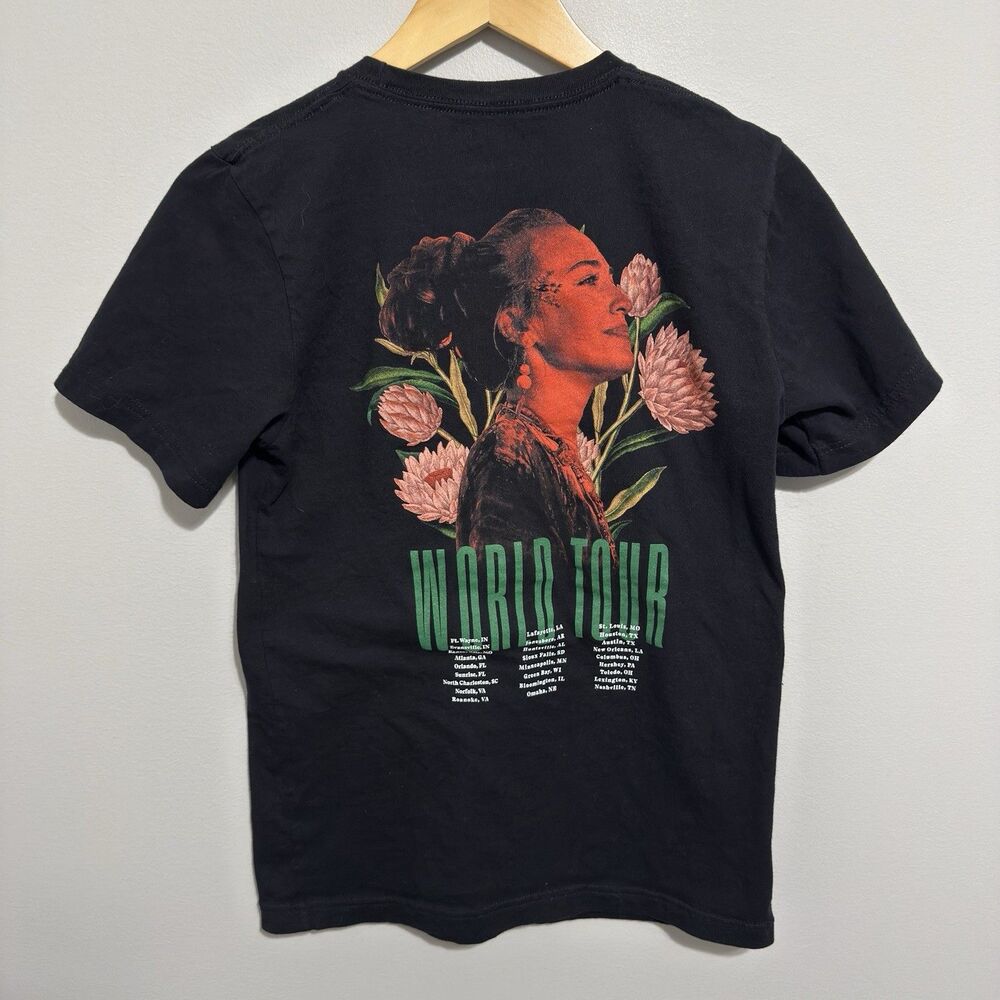 Lauren Daigle Shirt Mens Small Black World Tour Concert Graphic Tee Top Casual